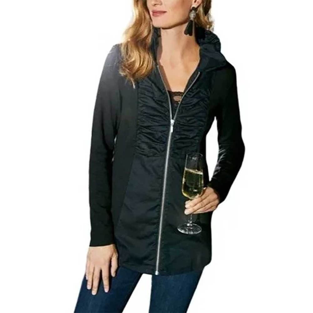 Soft Surroundings Drea jacket black